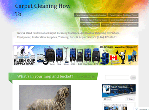 Carpet Cleaning Machines and Equipment Blog