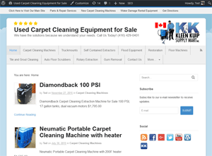 Used Carpet Cleaning Machines for Sale
